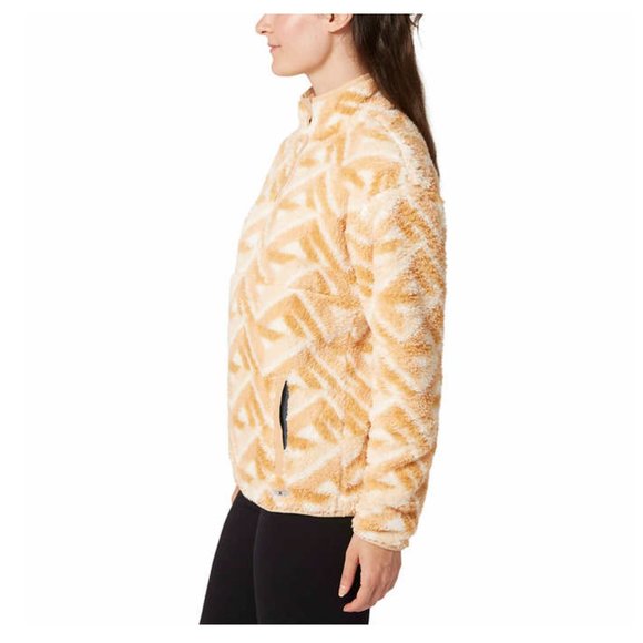 🌸  NWT Hurley Ladies' Snap Plush Pullover in Orange (size L - XL - 2X) - Picture 4 of 7